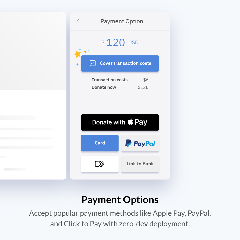 screenshot of Fundraise Up